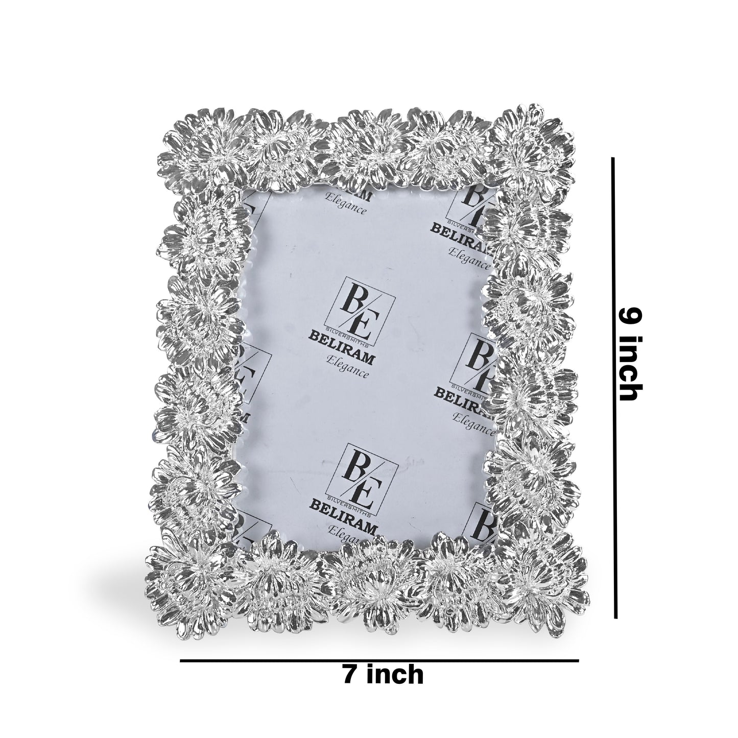 Silver Tropical Photo Frame