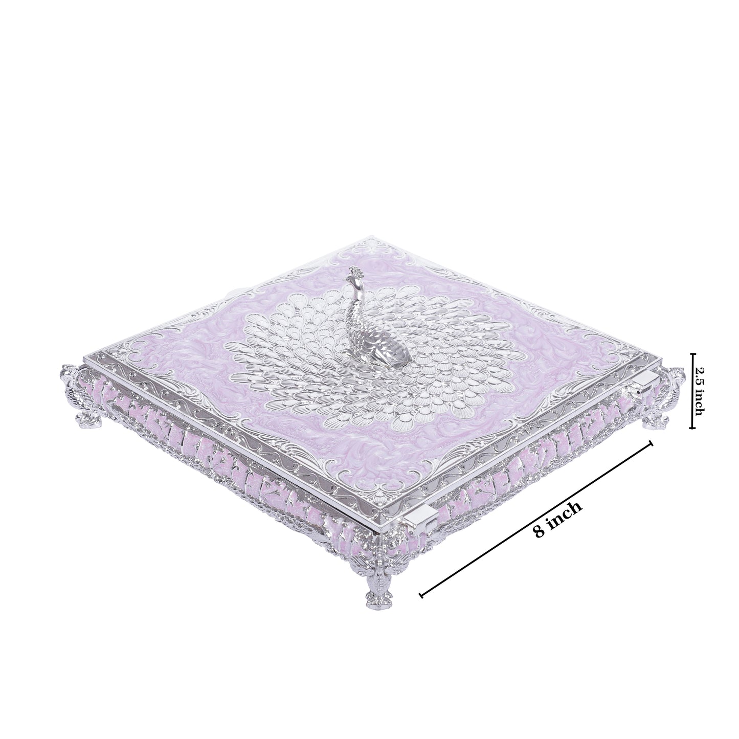 Peacock Box - Purple