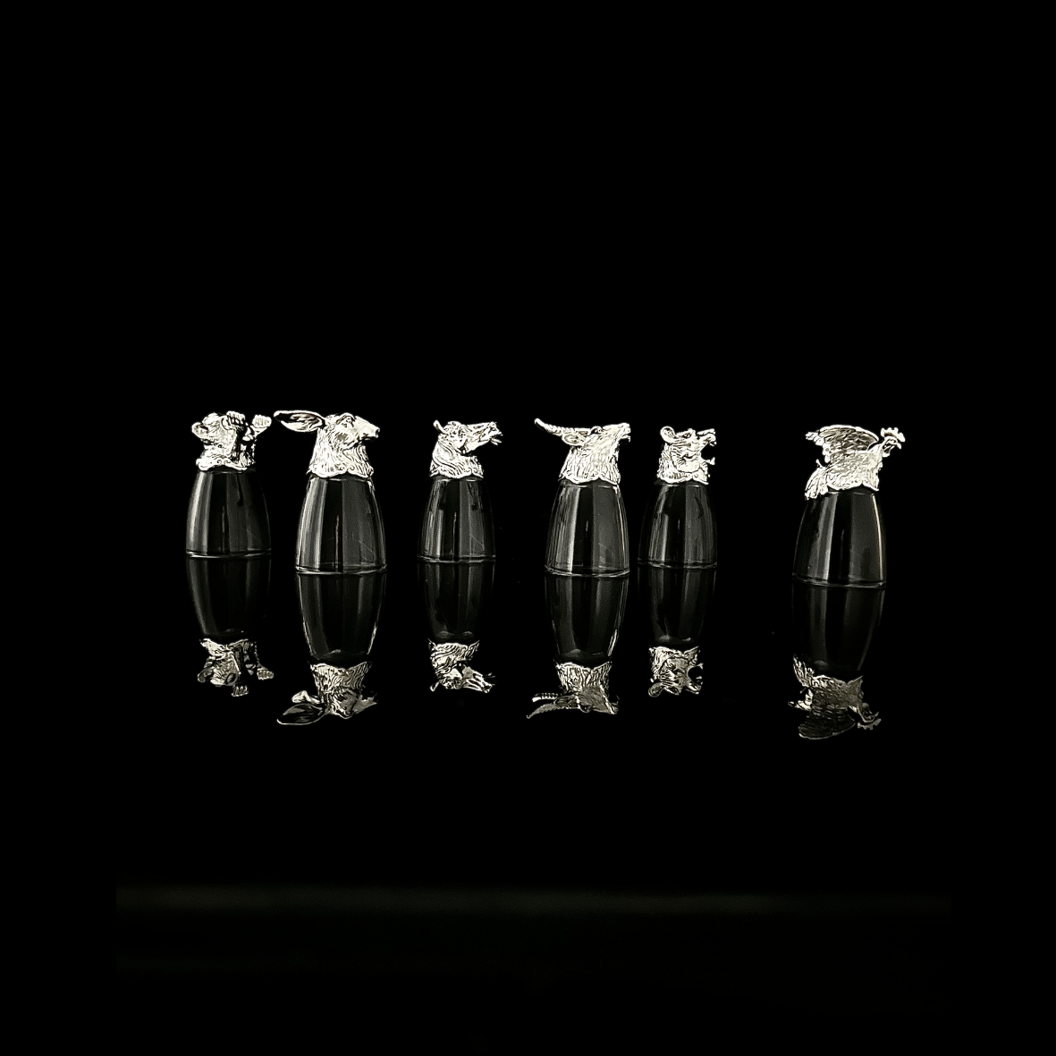 Silver Shot Glasses