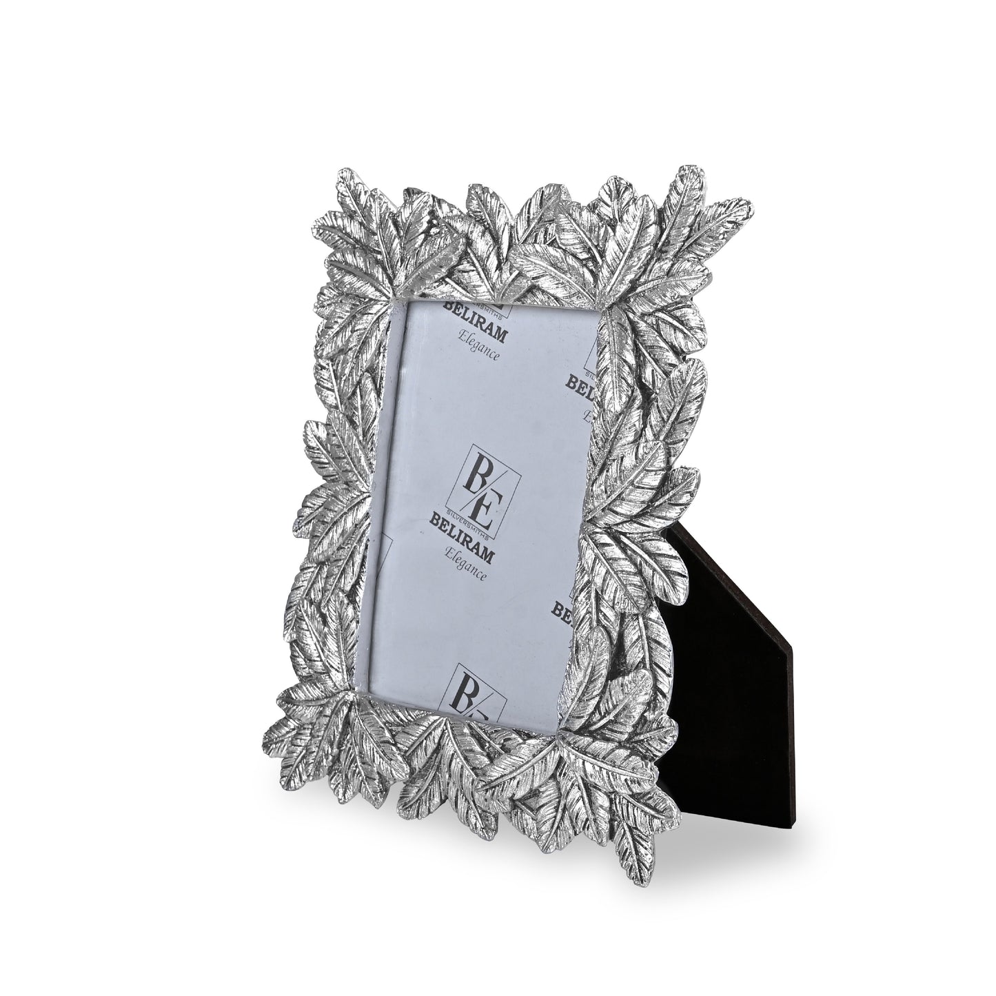 Silver Leaves Design Photo Frame