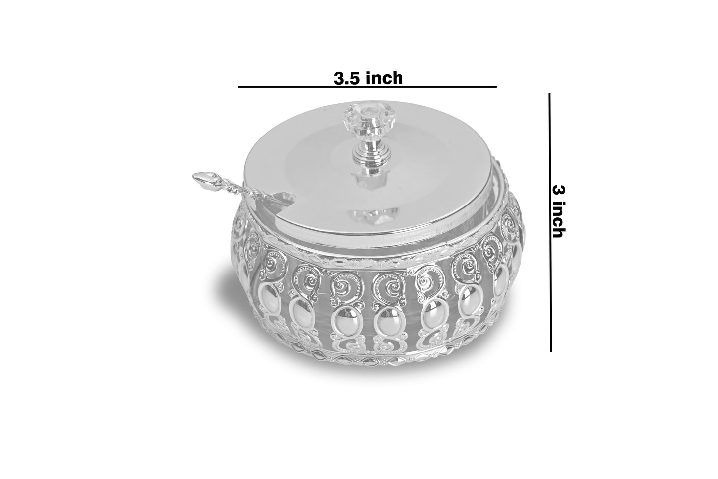 Crystal Bowl With Lid