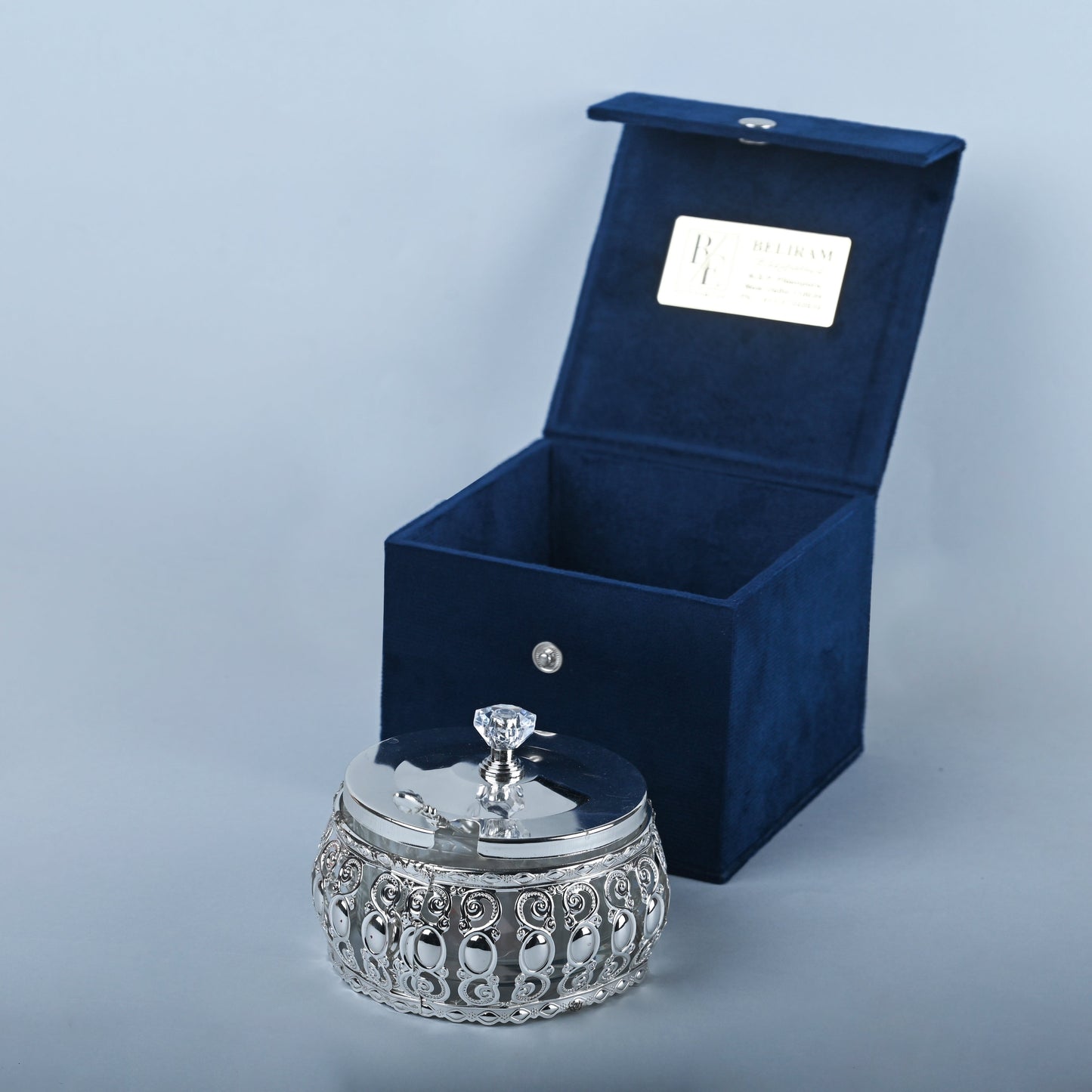 Crystal Bowl With Lid