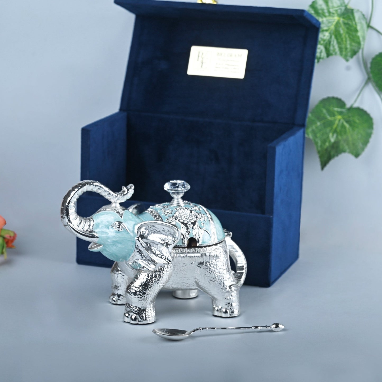 Elephant Candy Box (blue)