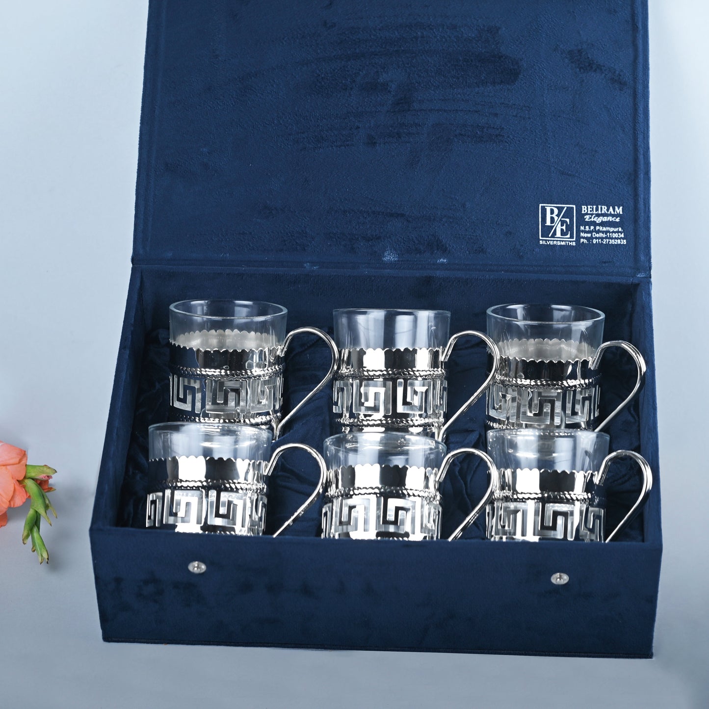 Cups With Silver Holder