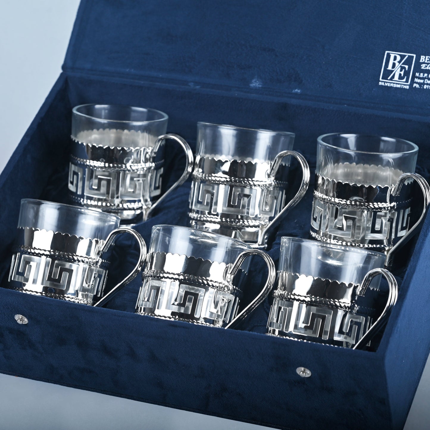 Cups With Silver Holder