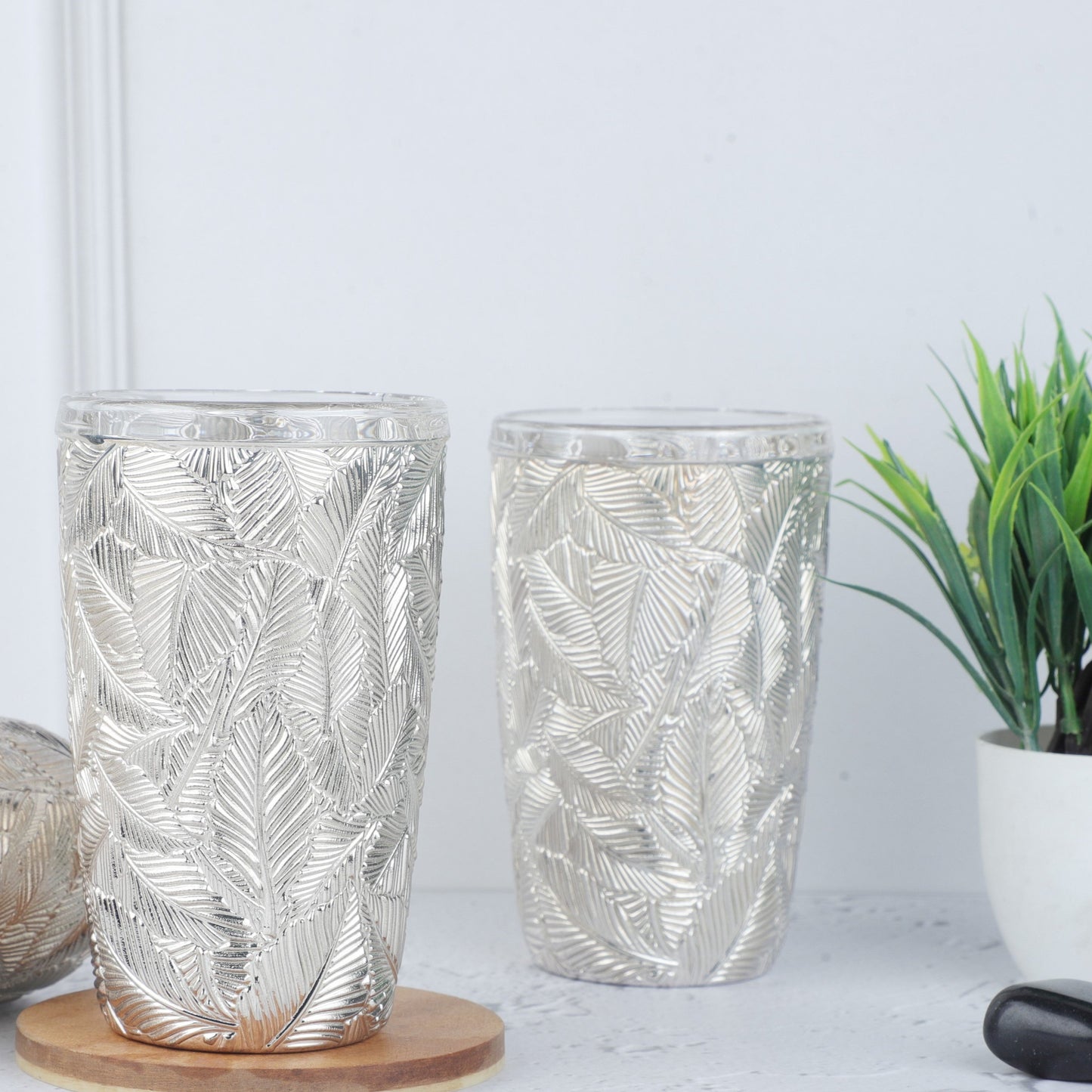 Silver Drinking Glasses