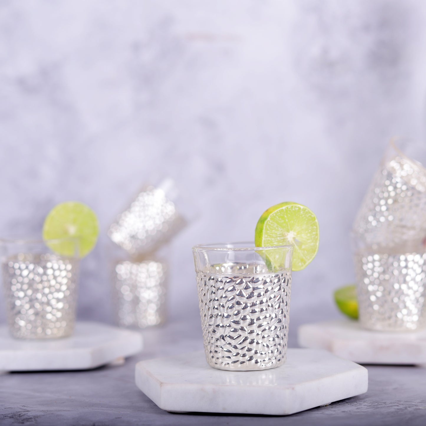Silver Shot Glasses