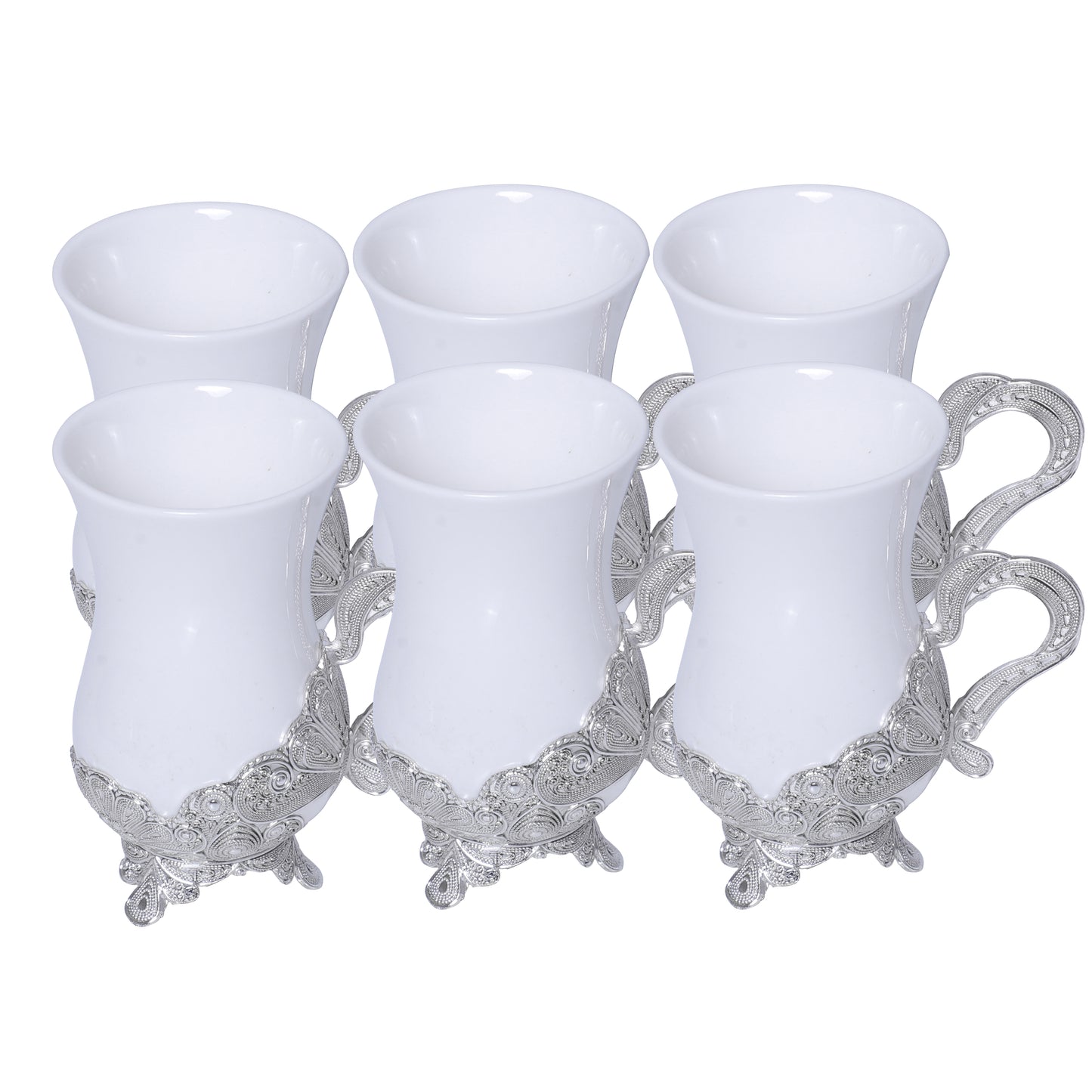 Cups With Silver Holder