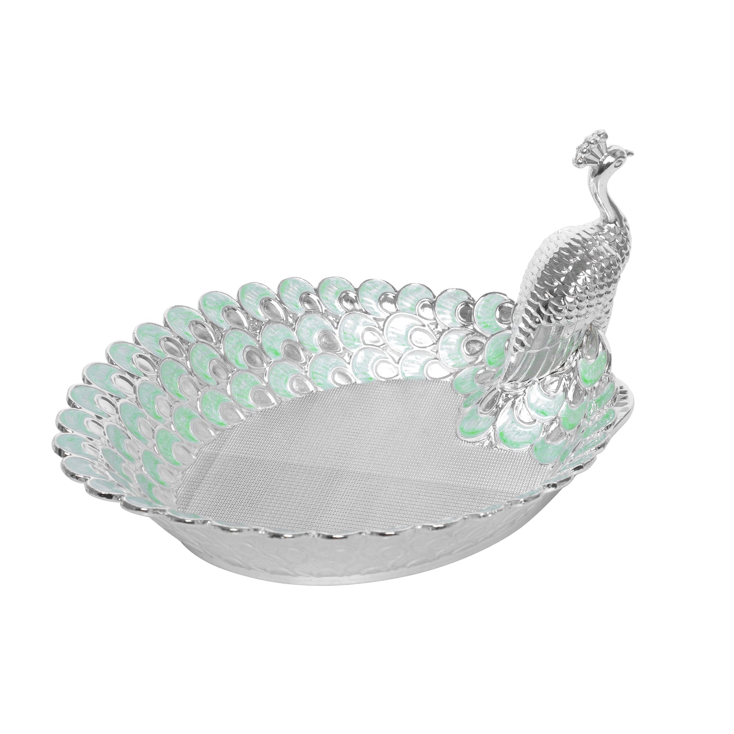 Peacock Platter - Green
