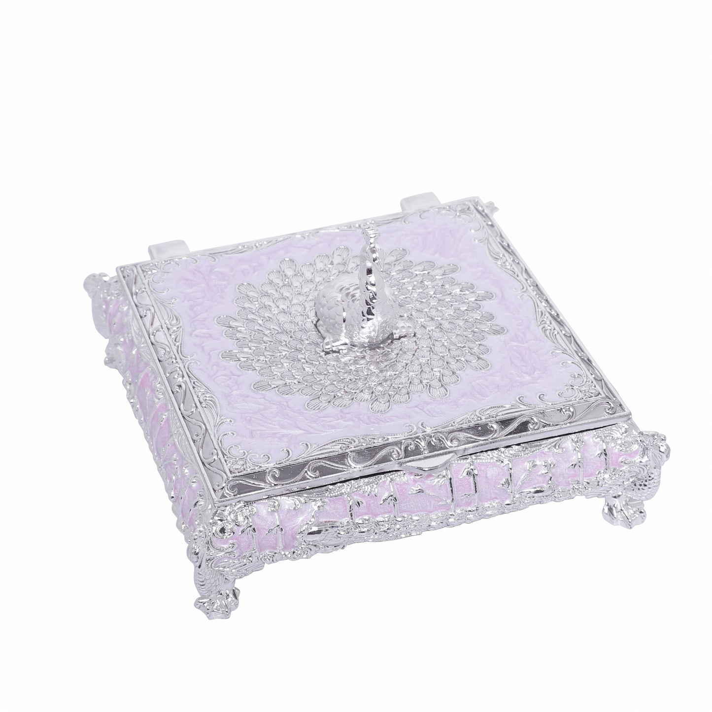 Peacock Box - Purple