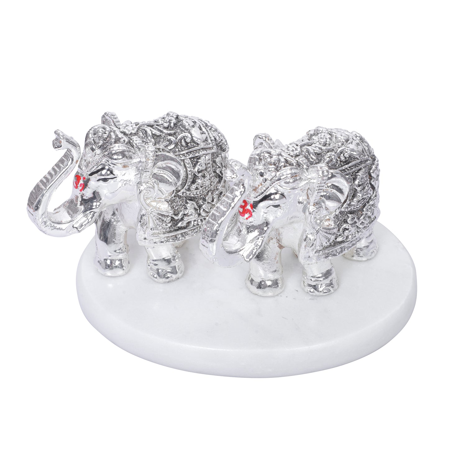 Elephant On Marble Base
