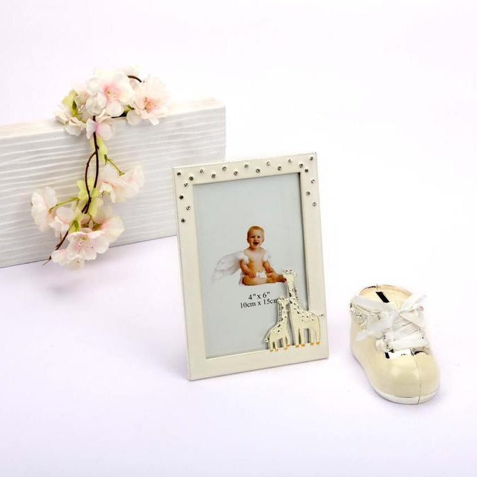 giraffe frame + piggy bank