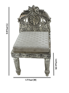 Royal Silver Pooja Chair