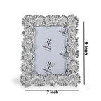 Silver Tropical Photo Frame