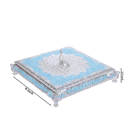 Peacock Box - Blue