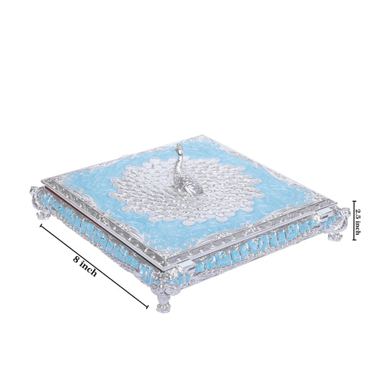 Peacock Box - Blue