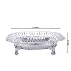 Silver Square Tray (10")