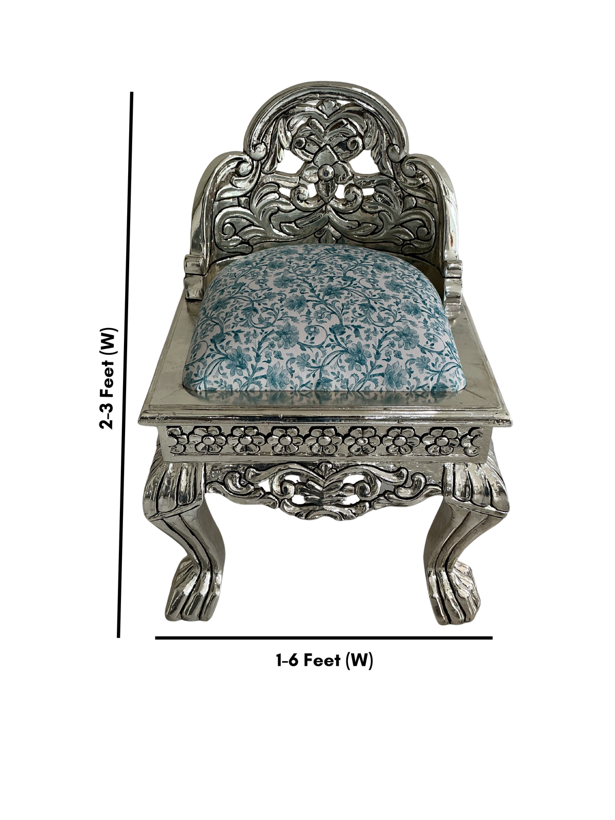 Pooja Chair Blue