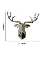 Deer Head Shine Wall Mount