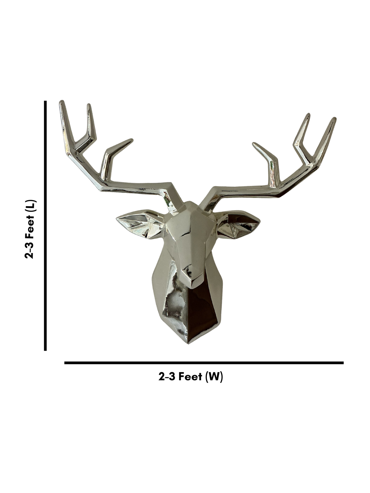 Deer Head Shine Wall Mount