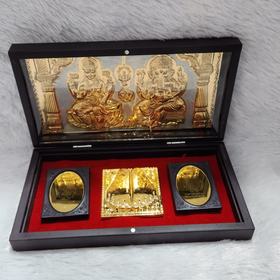 24k gold pooja box