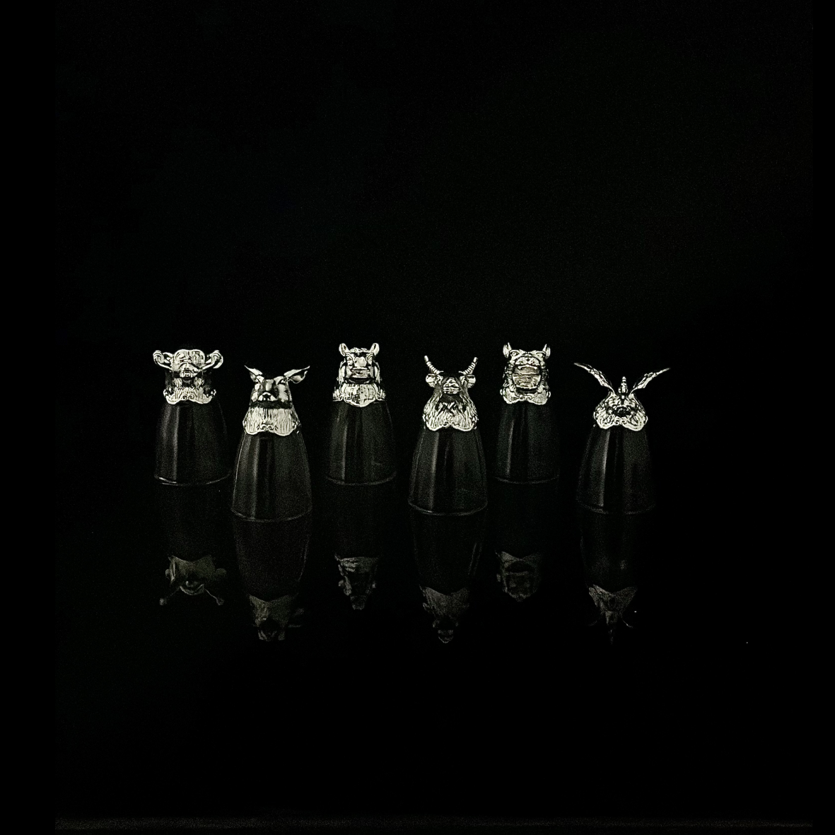 Silver Shot Glasses