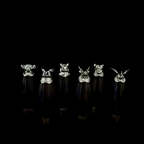 Silver Shot Glasses