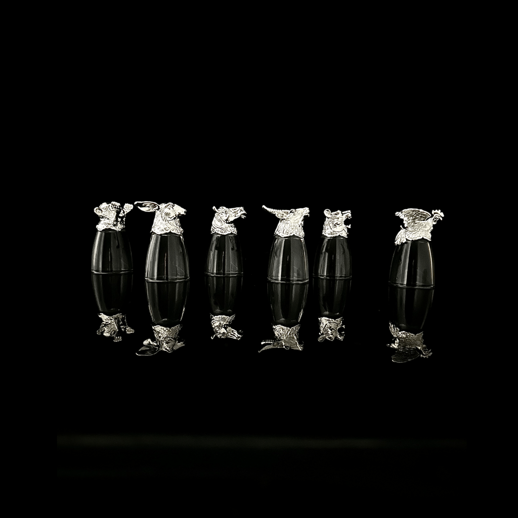 Silver Shot Glasses