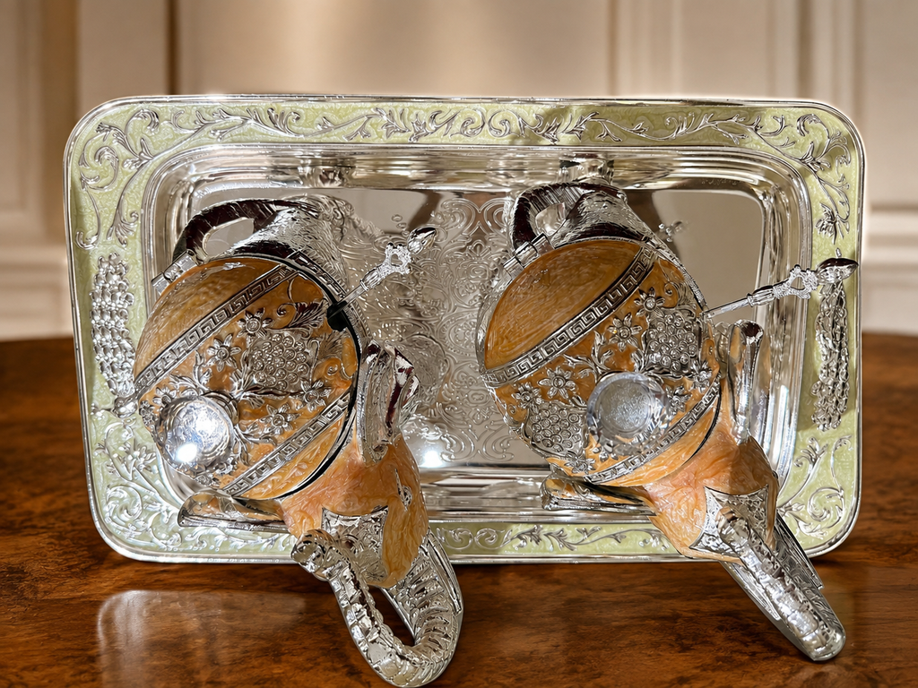 2 Elephant Boxes With Tray