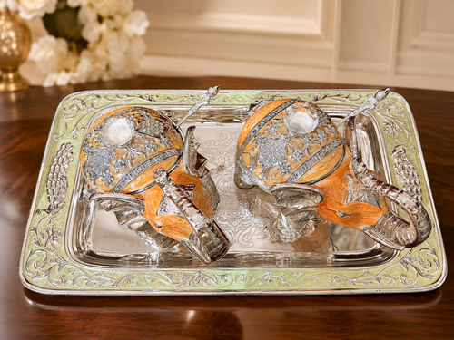 2 Elephant Boxes With Tray