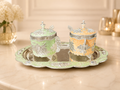 2 Lid Boxes With Tray