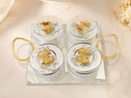 4 Boxes With Tray