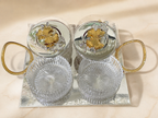 4 Boxes With Tray