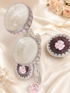 Floral Carriage Serving Box