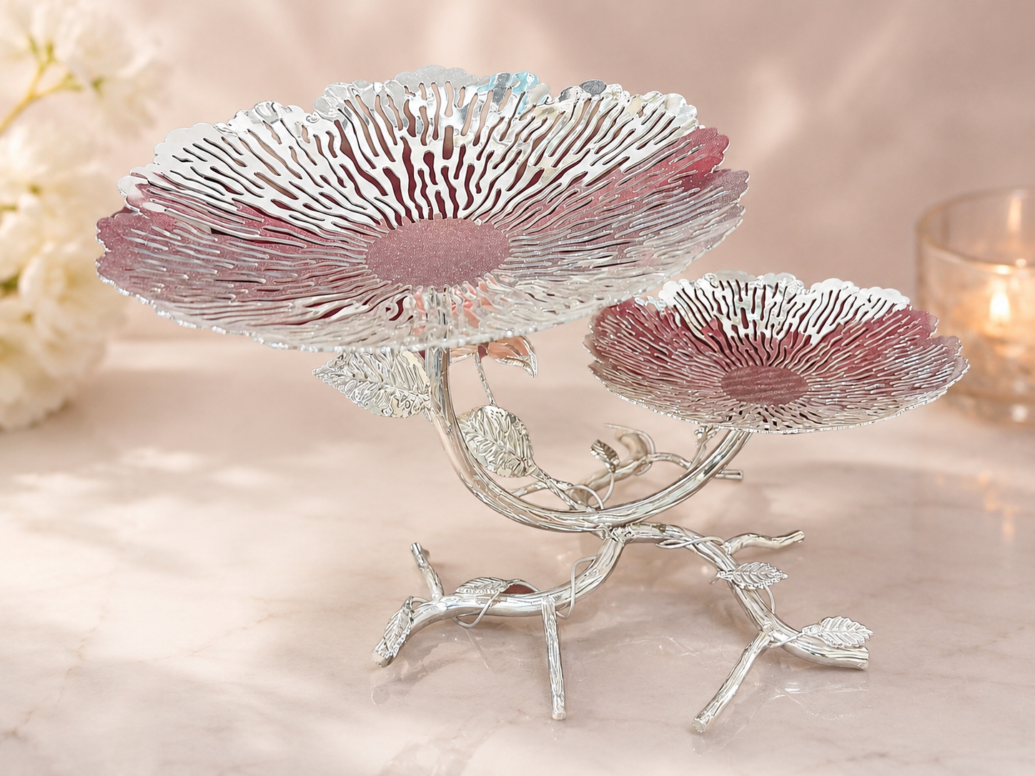 Blossom Serving Stand