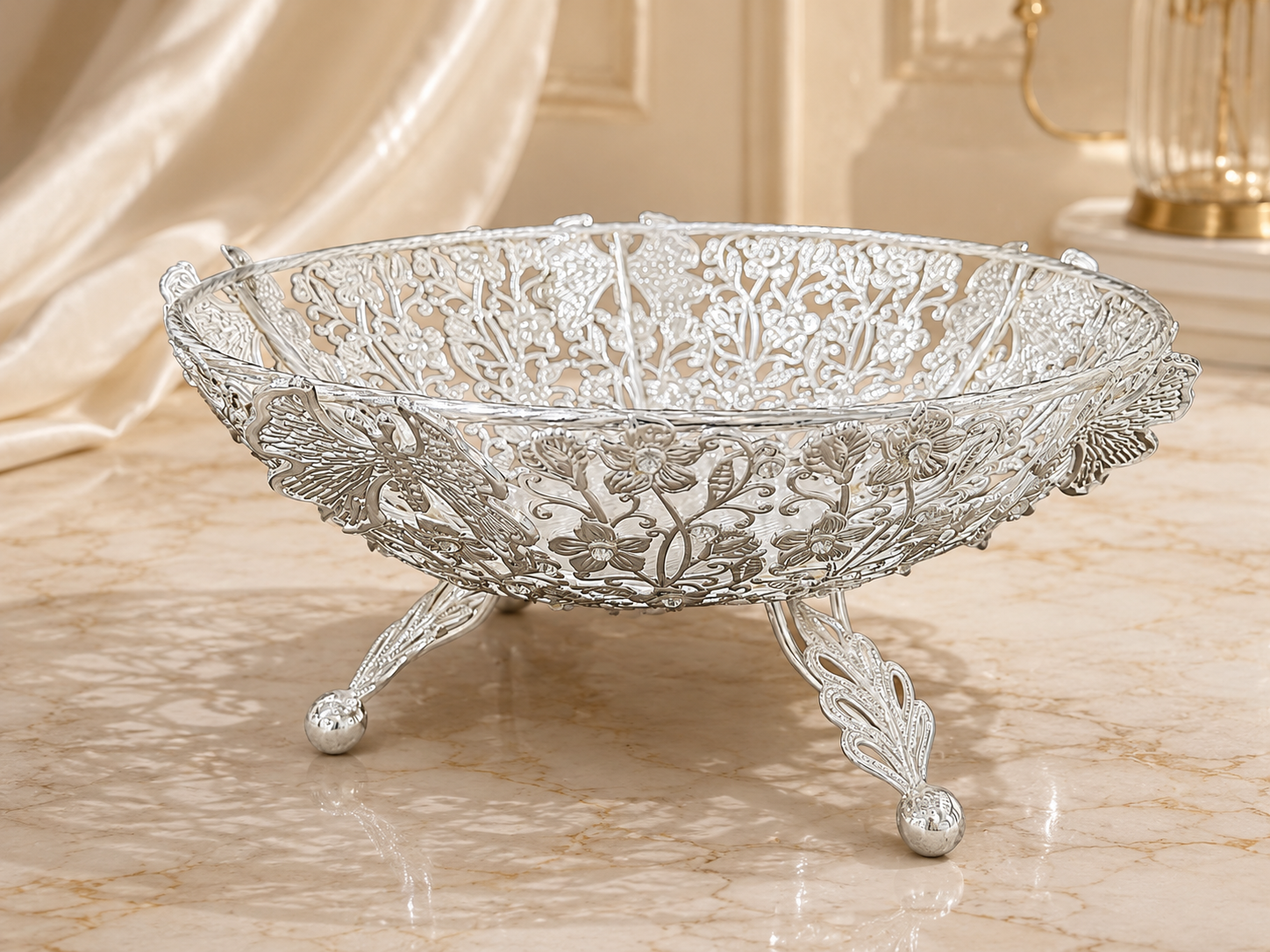 Floral Serving Bowl