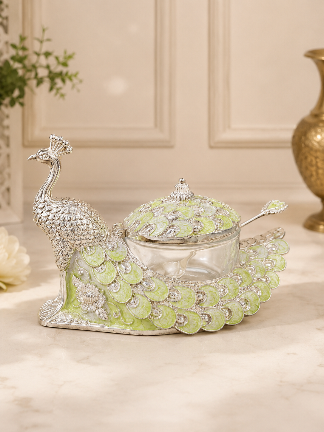 Single Peacock Candy Box