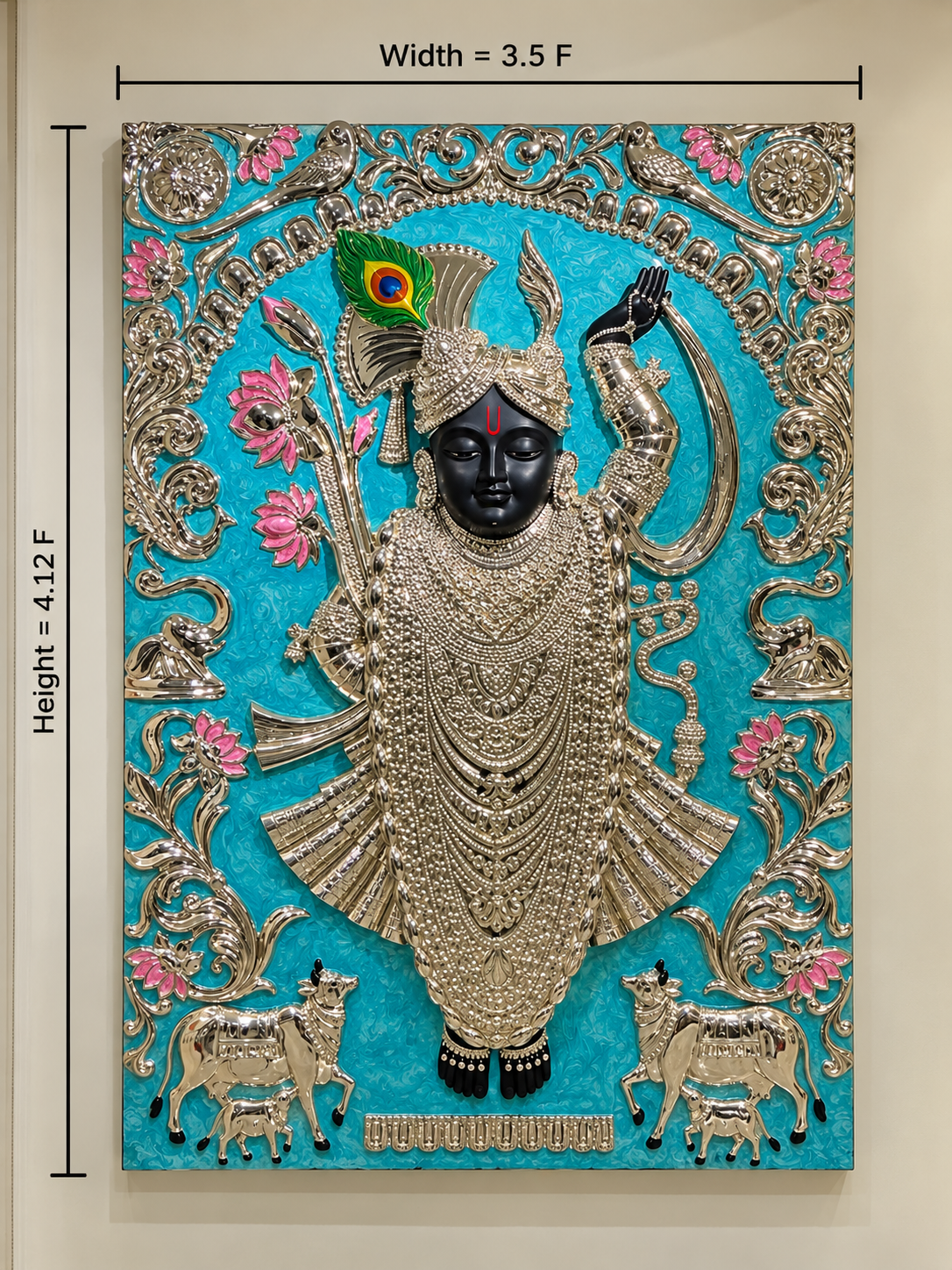 Sreenath Ji Blue
