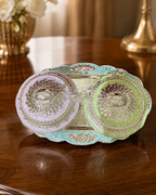 2 Peacock Candy Box with Tray