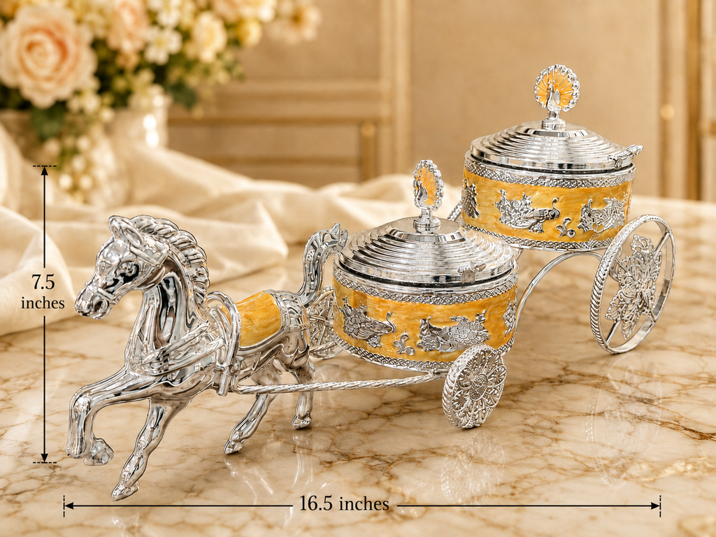 Horse Carriage Twin Serving Box