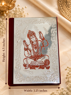 Silver Plated Hanuman Chalisa