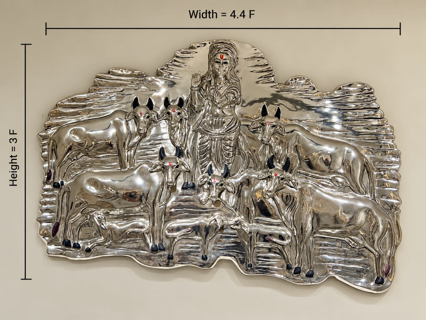 Krishan Ji + Cows
