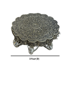 Chowki Oval Peacock