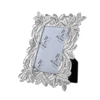 Silver Leaves Design Photo Frame