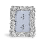 Hibiscus Silver Photo Frame