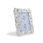 Hibiscus Silver Photo Frame