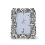 Hibiscus Silver Photo Frame