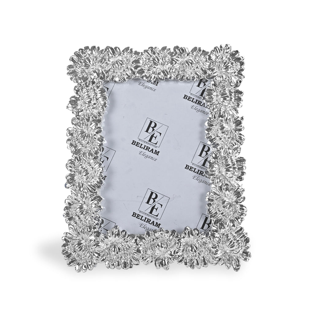 Silver Tropical Photo Frame