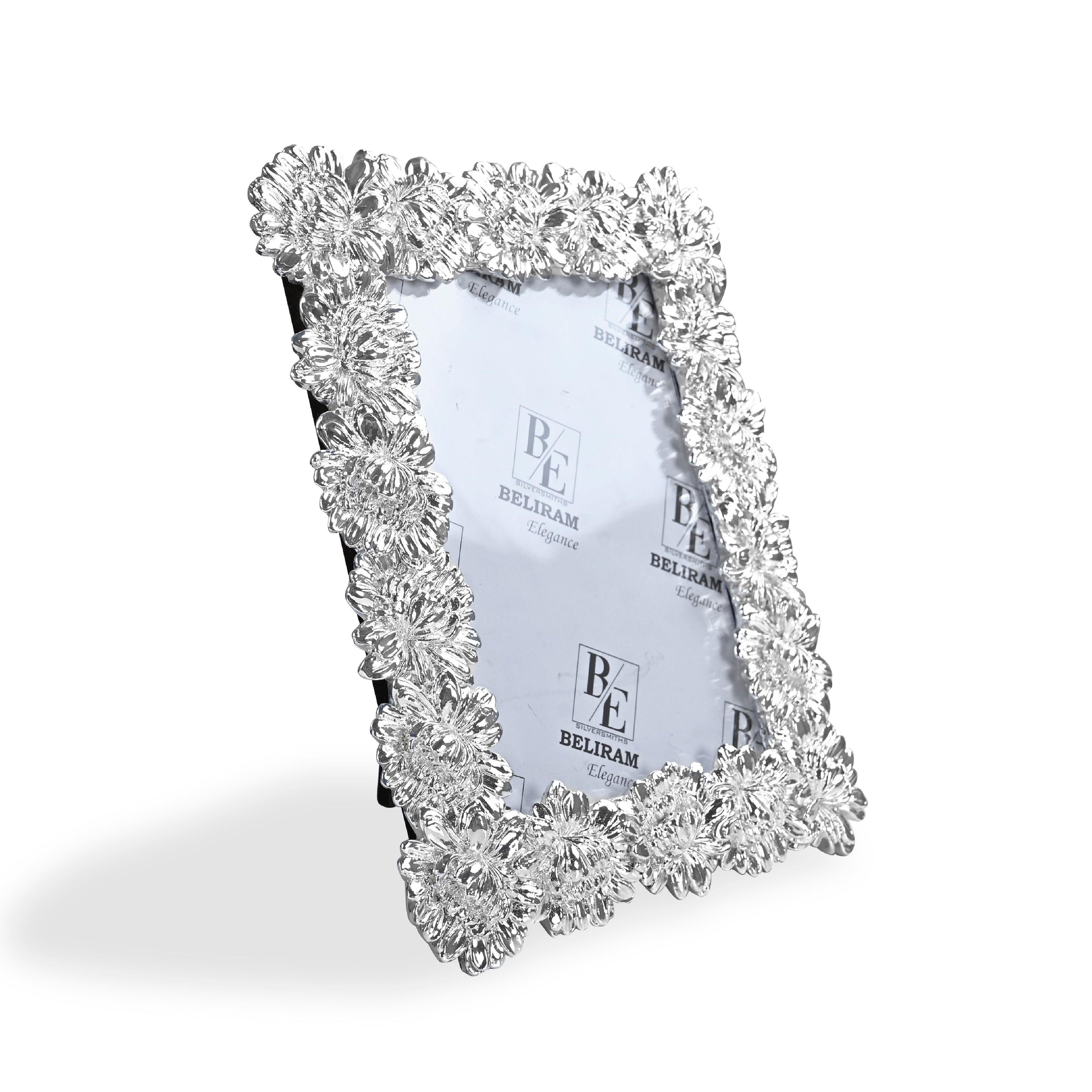 Silver Tropical Photo Frame
