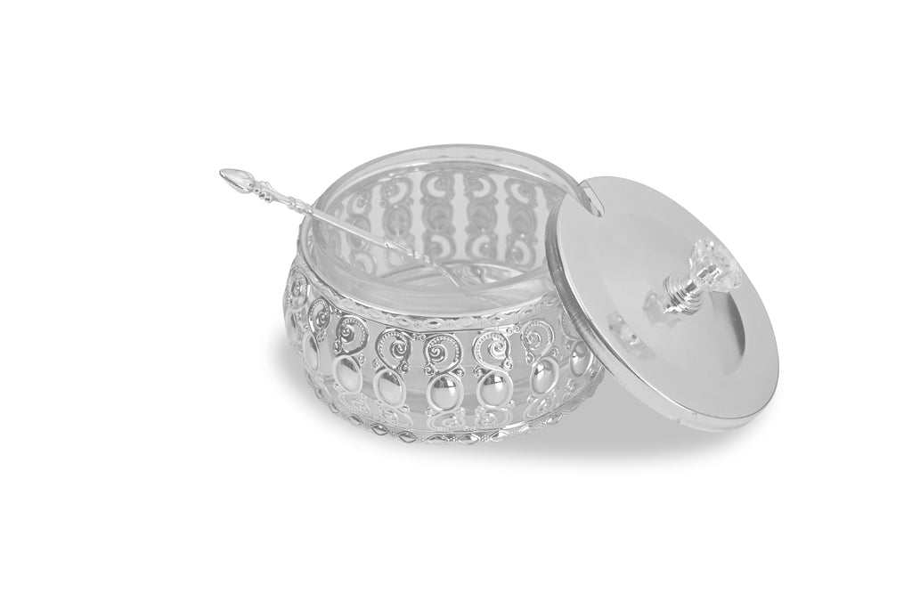 Crystal Bowl With Lid